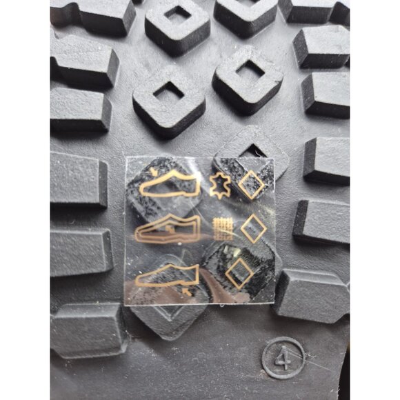 Karl Lagerfeld Bootie Youth Girl Size 3 Black  Chelsea Love Hearts Multi (629 - Picture 6 of 13